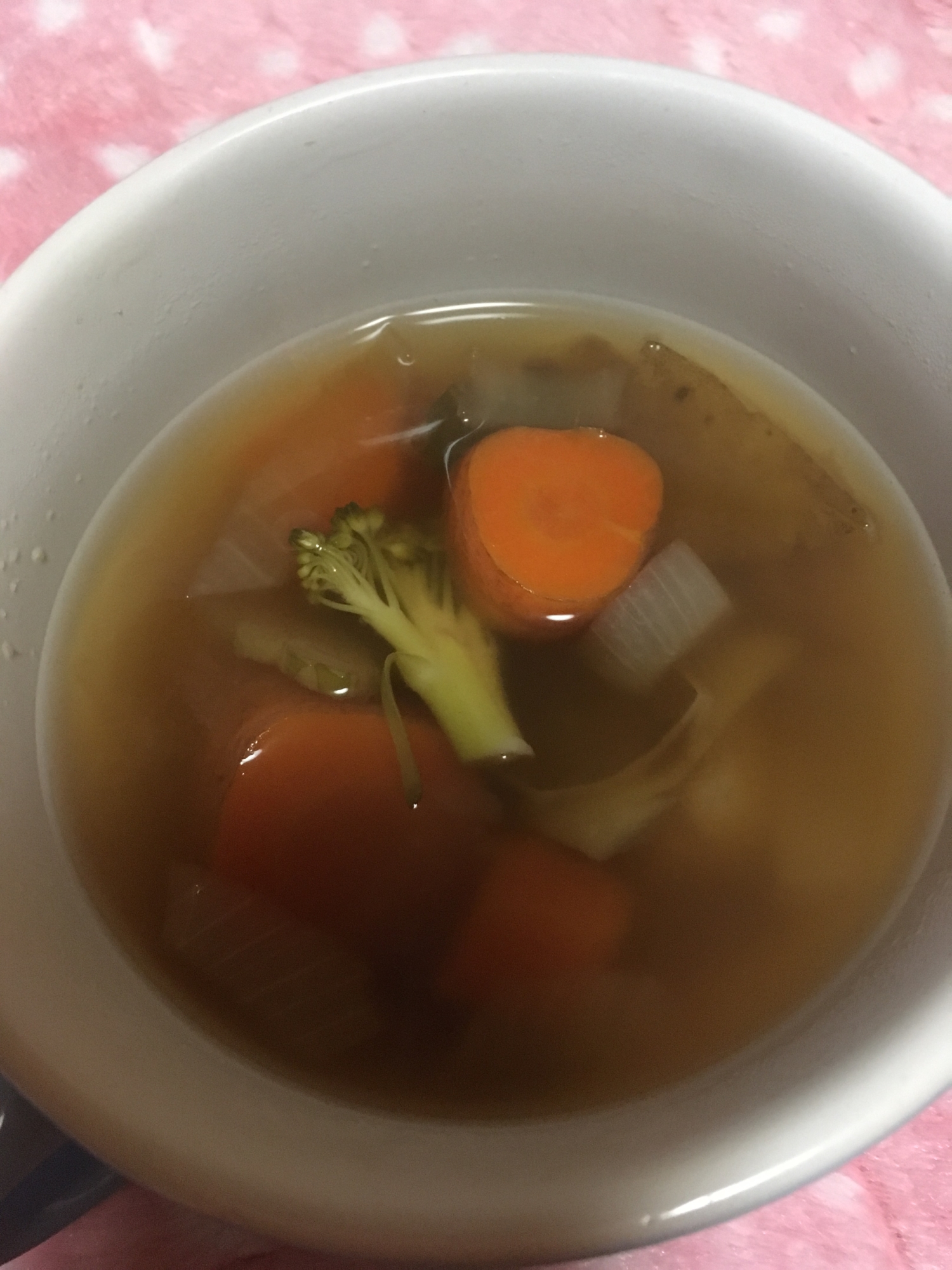乾燥トマトの優しい✴︎野菜コンソメスープ