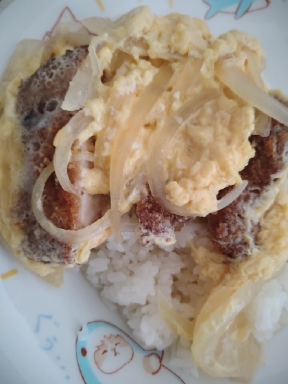 カツ丼～めんつゆ白だし～
