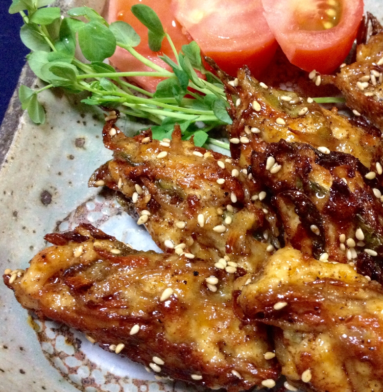 鶏むね肉の甘辛揚げ