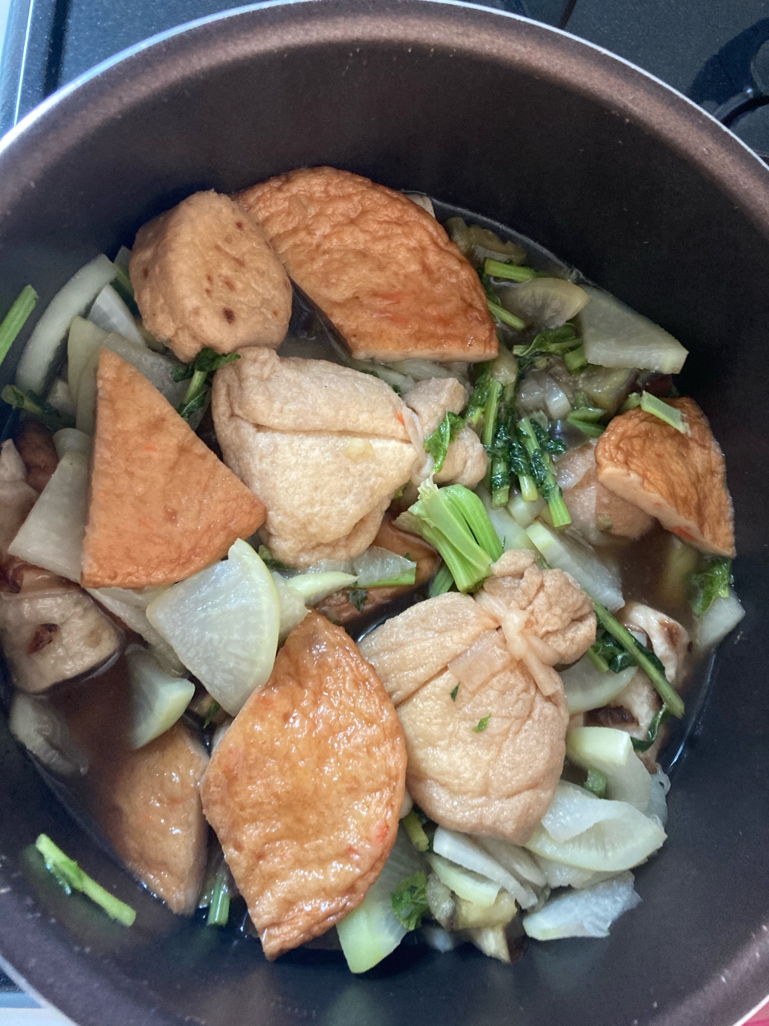 お弁当に＾＾がんもとさつま揚げと大根の煮物