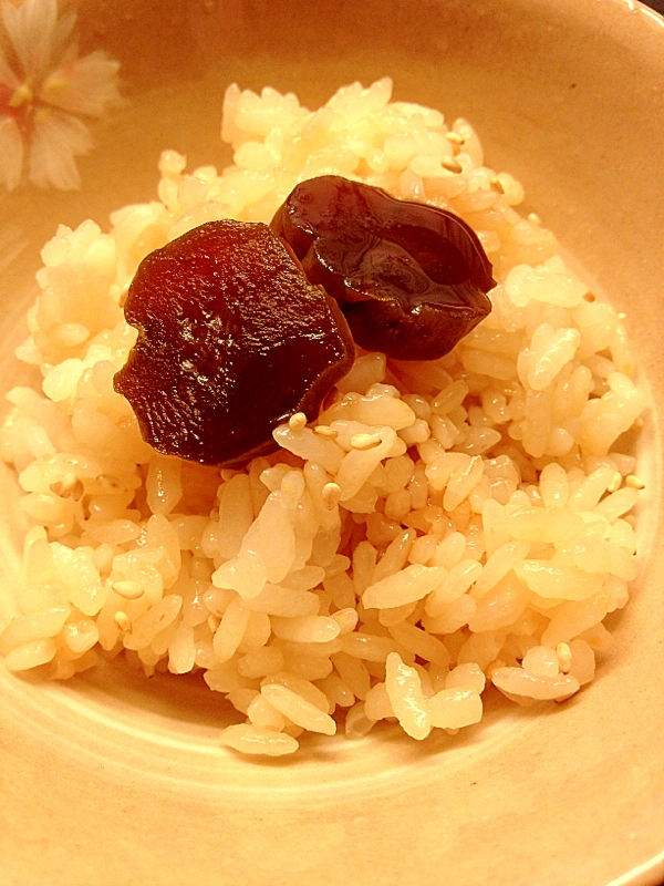 貧乏めし！？鰻のタレと奈良漬けでご飯＊*