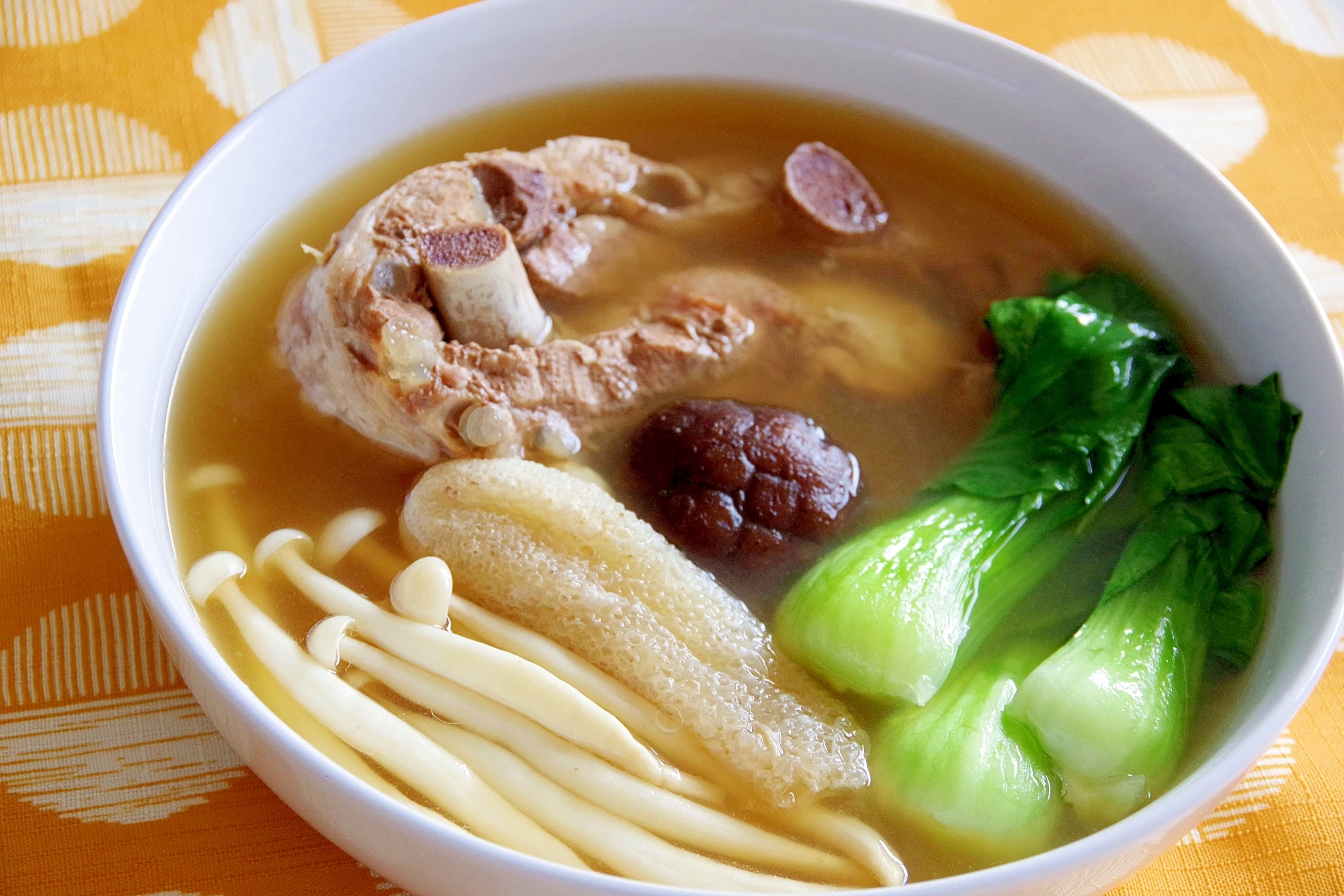 #18 スペリブの中華薬膳スープ