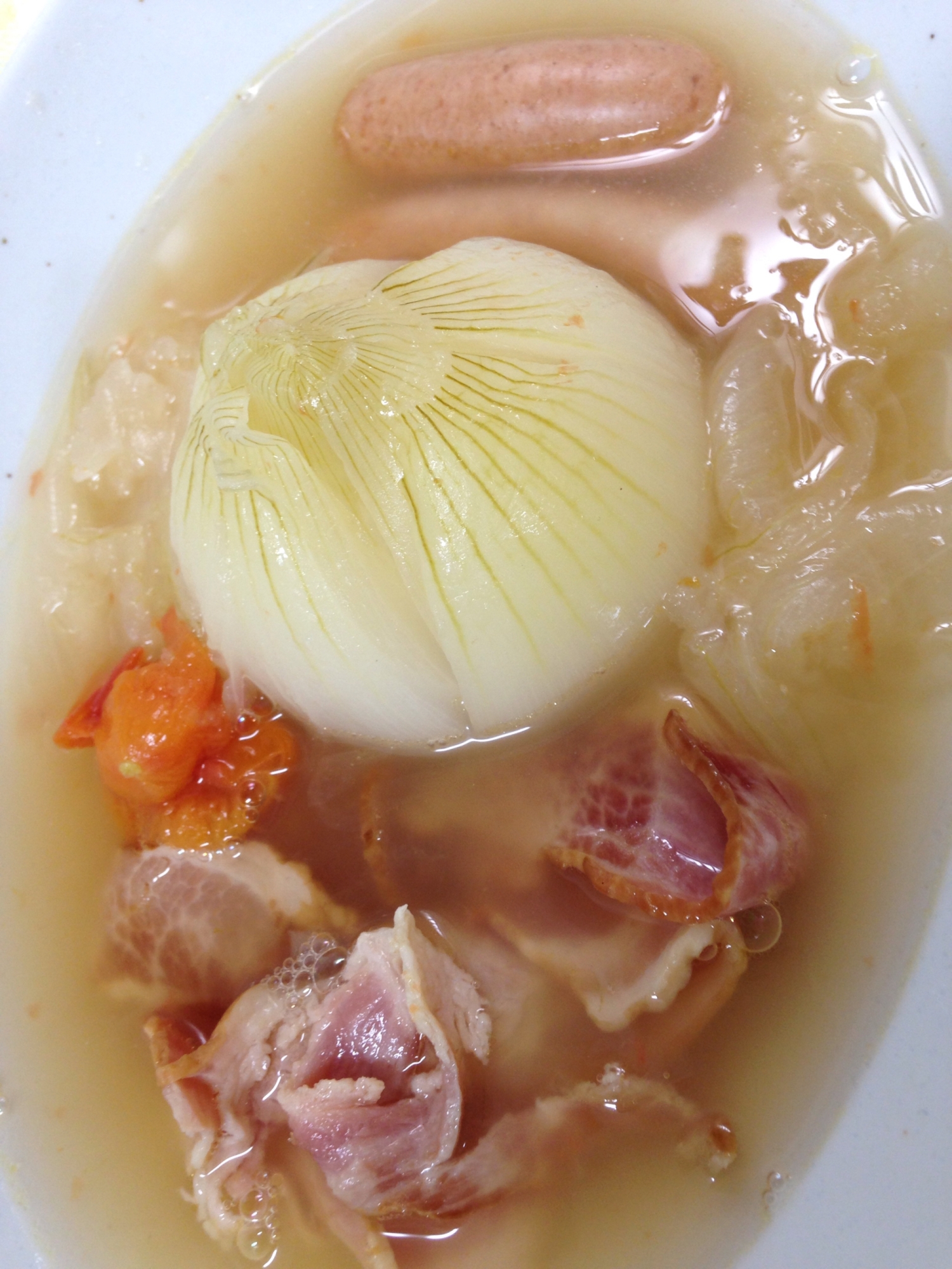 おかずになる 新玉ねぎまるごと煮 レシピ 作り方 By ボコマメ 楽天レシピ