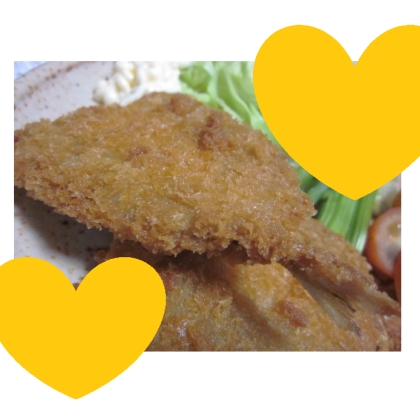 鯵フライ☆オーロラソースがけ