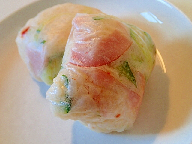 ライスペーパーで サラダライスおにぎり レシピ 作り方 By ぷ みぃまま 楽天レシピ ライスペーパーで サラダライスおにぎり レシピ 作り方 By ぷ みぃまま 楽天レシピ