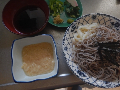 夏バテ予防にも☆つけとろ蕎麦