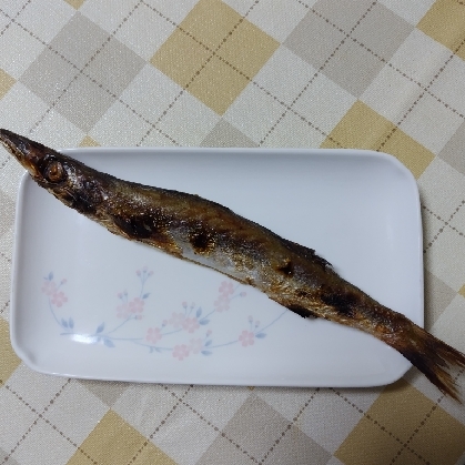 お酒とみりんで身はふっくら♥「カマスの塩焼き」