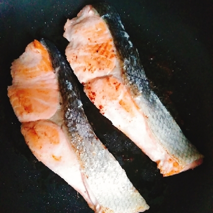 生鮭のハーブパン粉焼き