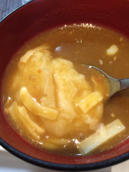 お餅アレンジ☆餅チーズカレー