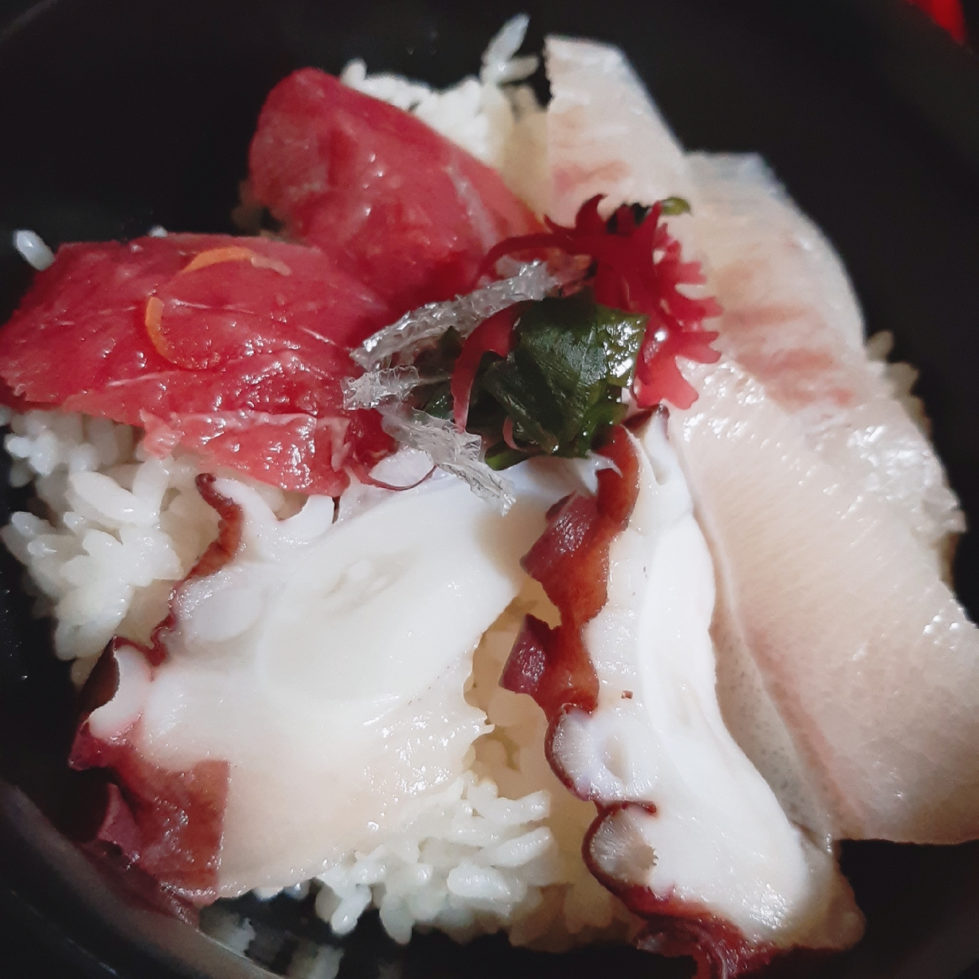 お刺身丼(海鮮丼)に！簡単寿司飯