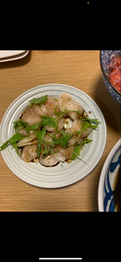 カルパッチョに！美味しかったです。