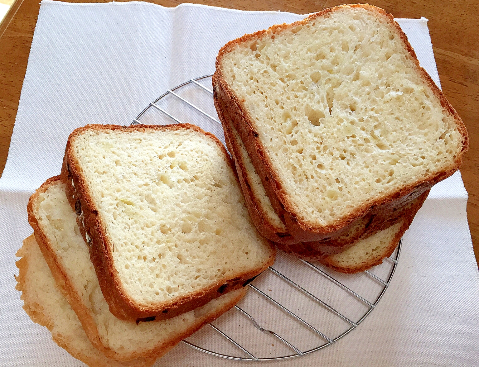 ホームベーカリーで玉ねぎパン