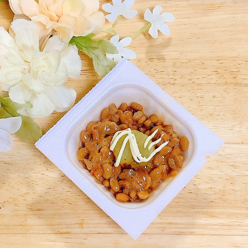 さつまいもマヨネーズ♪たらこ入り納豆