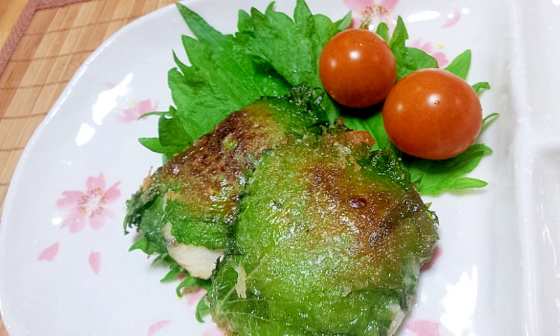 青しその香り、焼き鯖