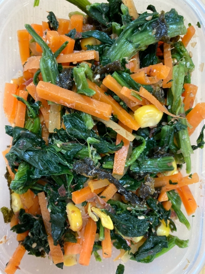 海苔とほんの少しの醤油と鰹節でこれだけ美味しくなるとは！とても美味しかったです！