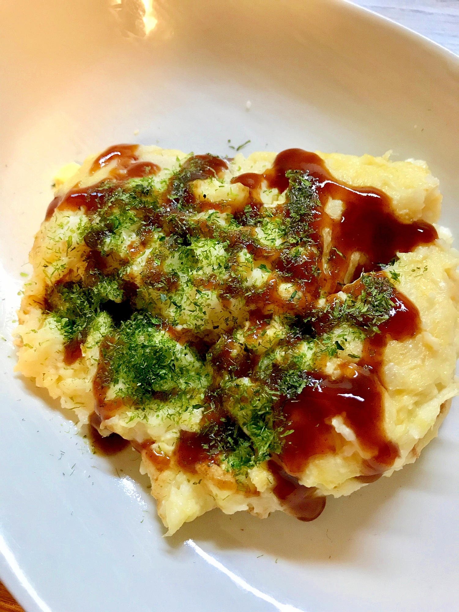 お好み焼き風山芋焼き