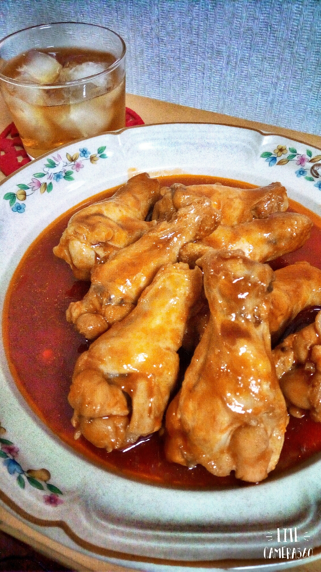 簡単♪手羽元のケチャップ煮込み