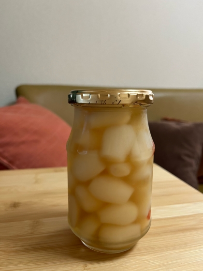 ♦️発酵で栄養価高い『本漬け』で作るらっきょう漬け