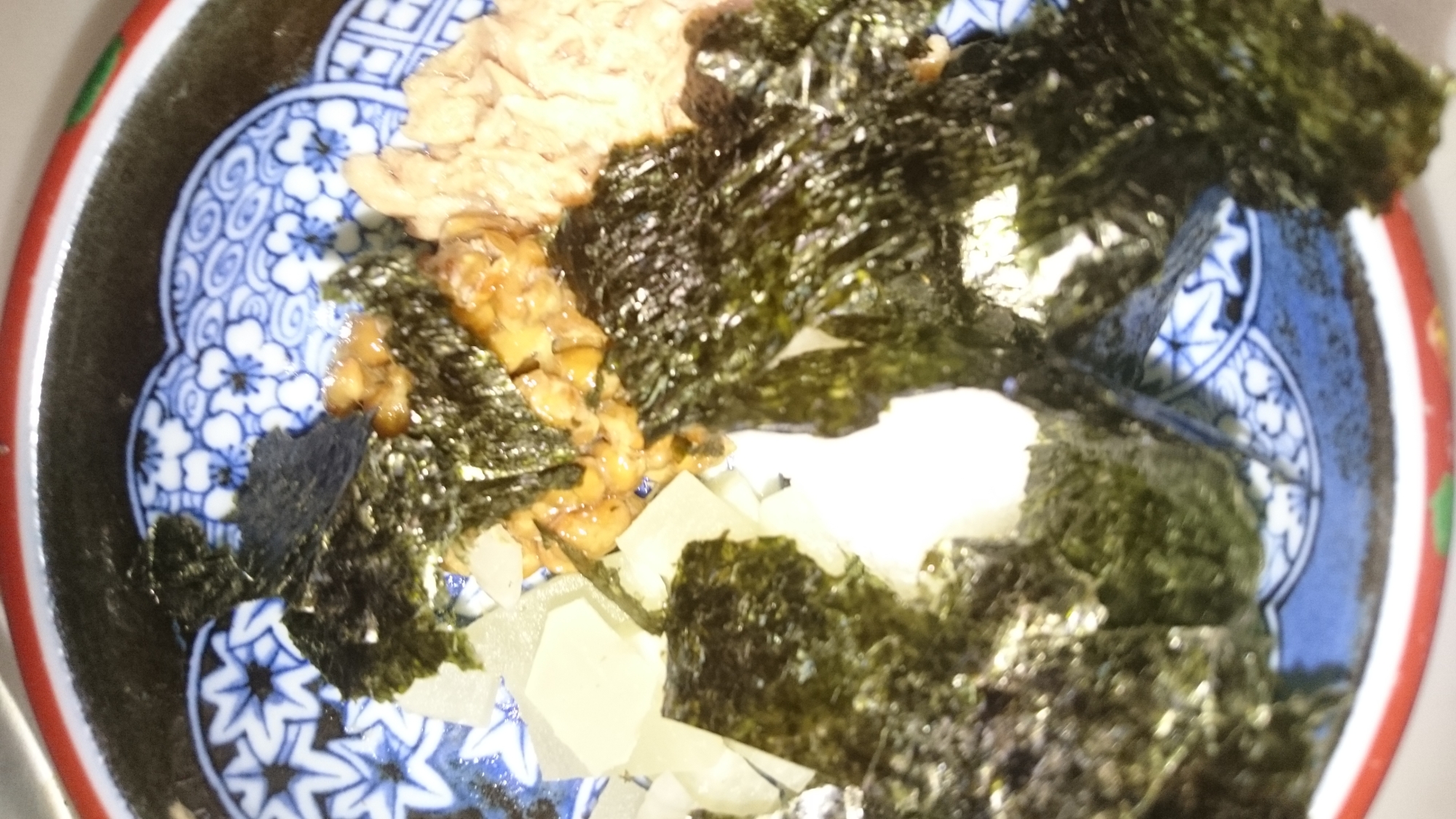 おろし爆弾納豆風