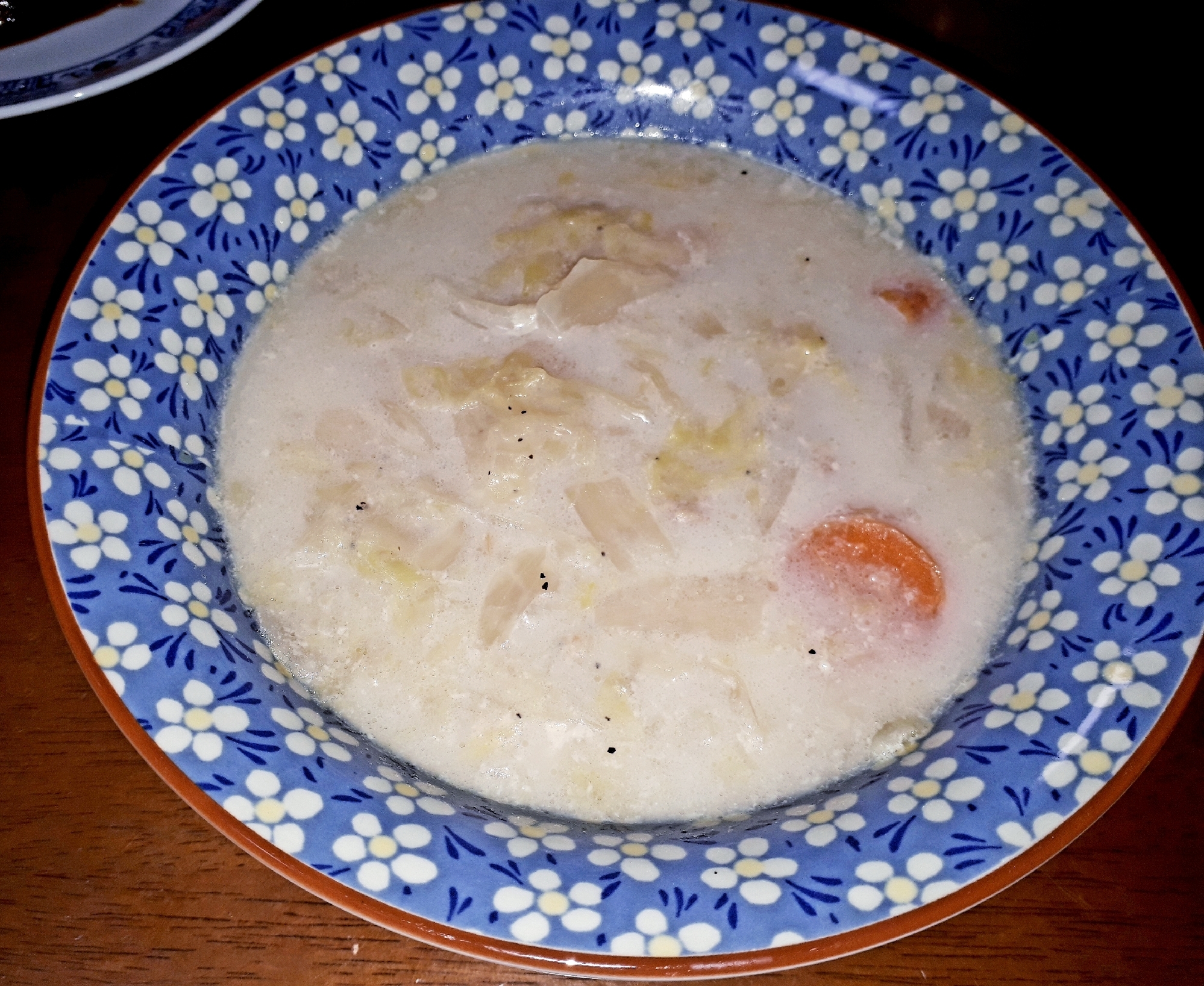 クリームスープ(コンソメスープリメイク)