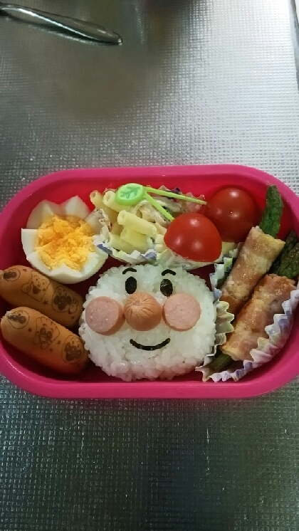 簡単キャラ弁＊アンパンマン＊