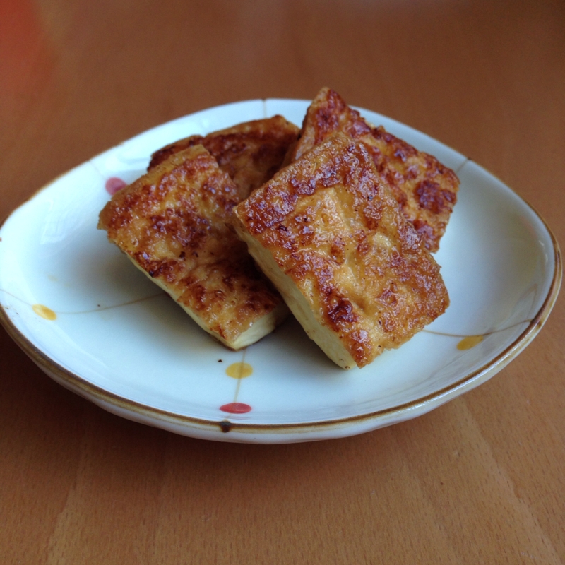 厚揚げの甘辛炒め♪