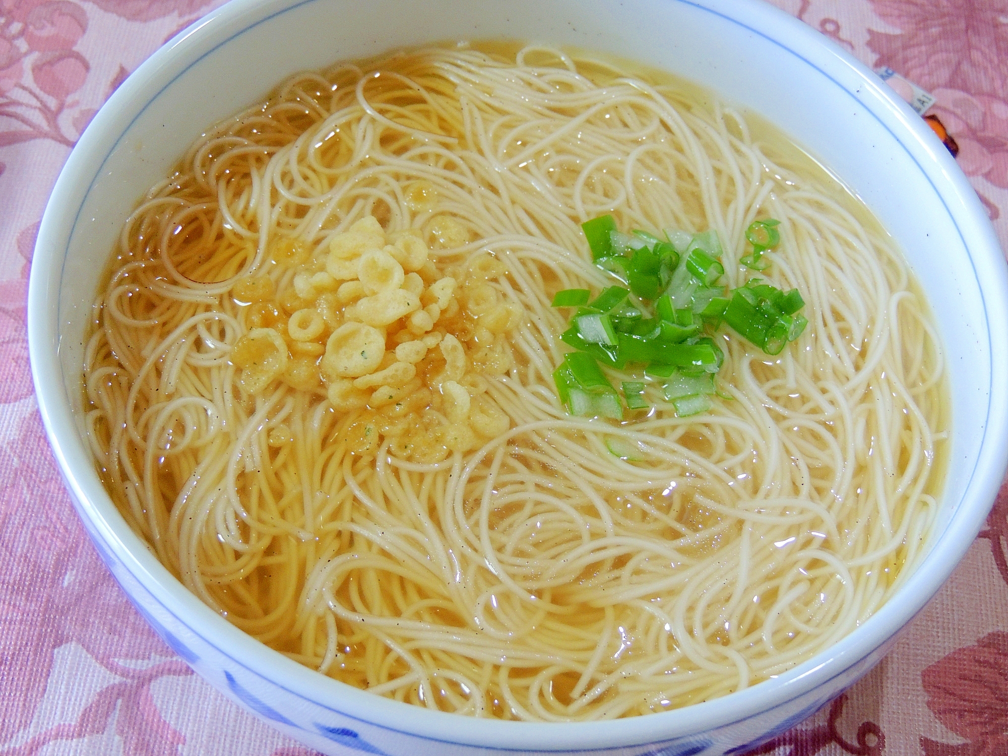 ラーメン？そうめん？乾麺の素麺で中華そば風そうめん