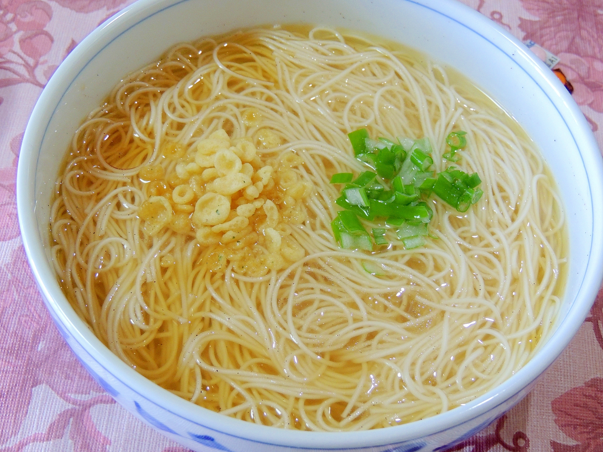 ラーメン?そうめん?乾麺の素麺で中華そば風そうめん