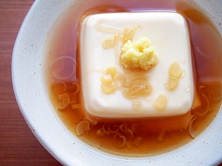 豆腐はレンジで温めて 生姜あんかけ レシピ 作り方 By 京たまご86 楽天レシピ 豆腐はレンジで温めて 生姜あんかけ レシピ 作り方 By 京たまご86 楽天レシピ