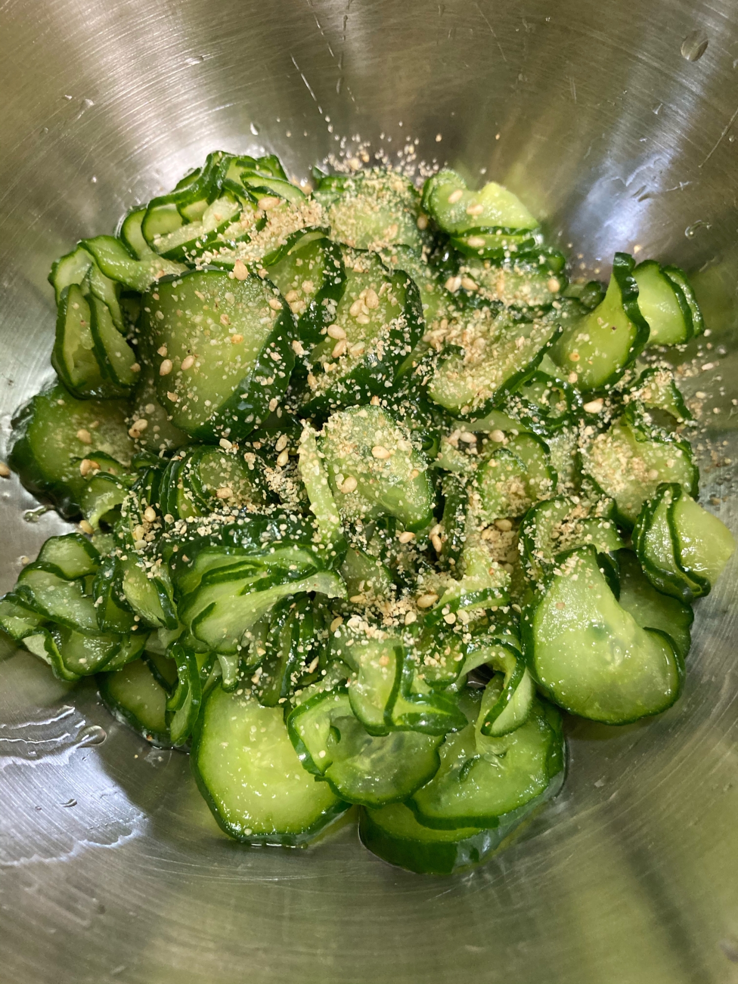 【我が家の常備菜】きゅうりの酢の物