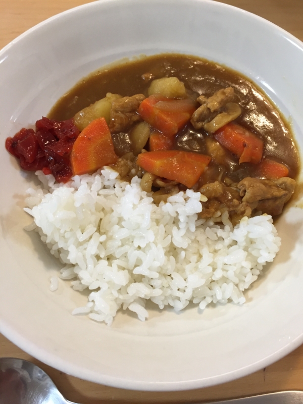 隠し味を入れて、絶品カレーに♪