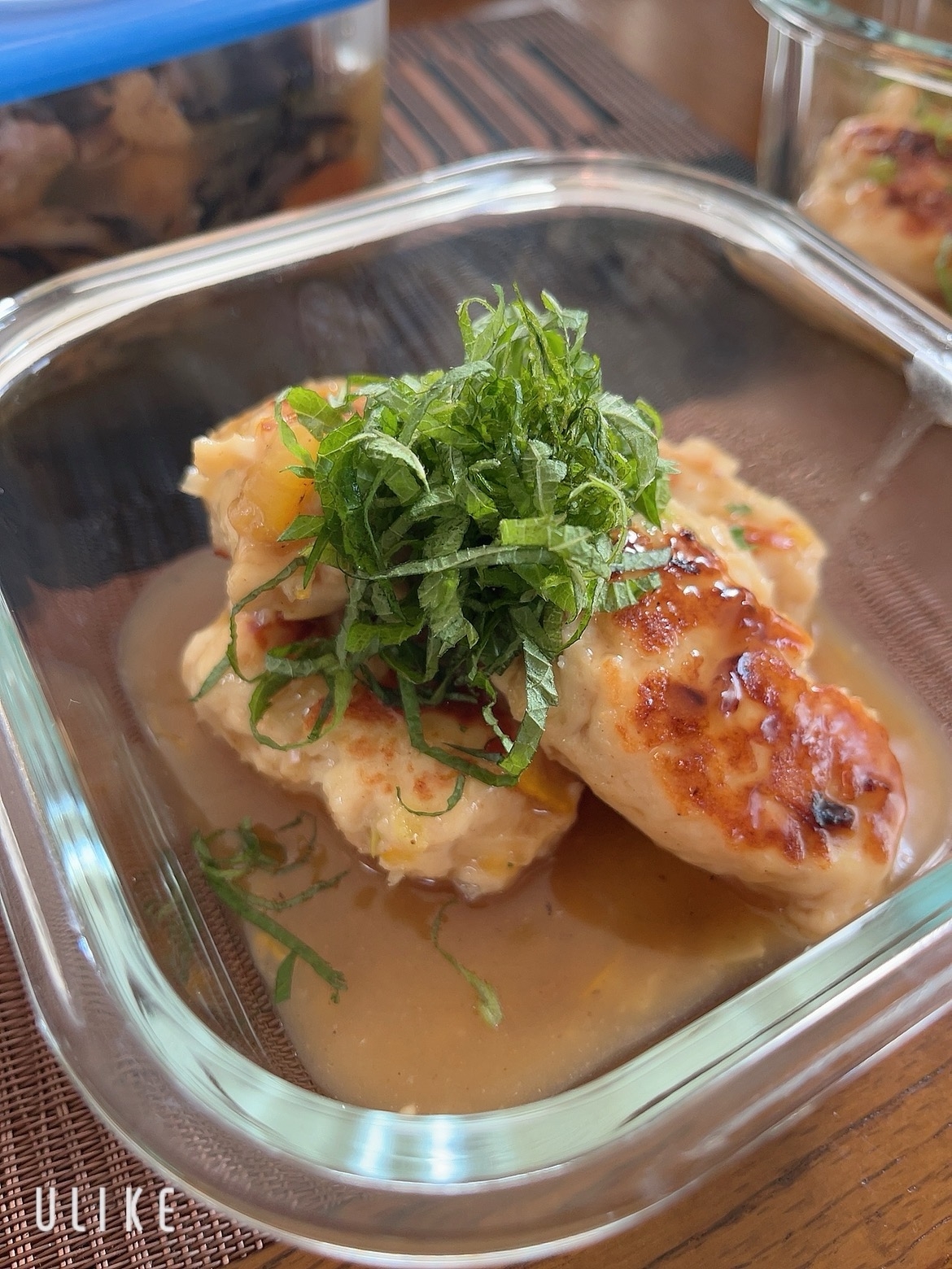 ゆず香る！さっぱり風味の鳥つくね