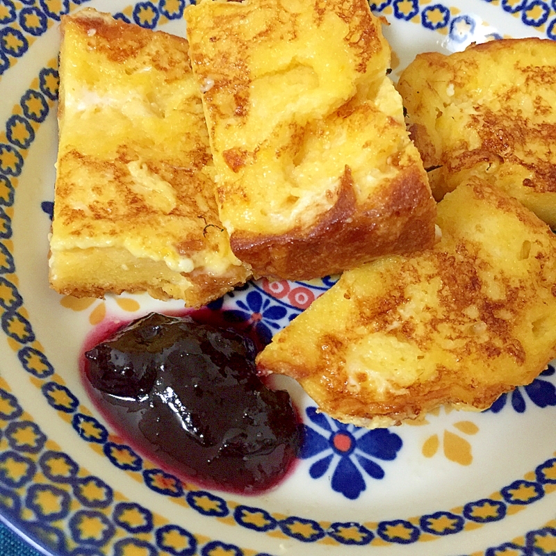 かぼちゃ食パンでフレンチトースト☆