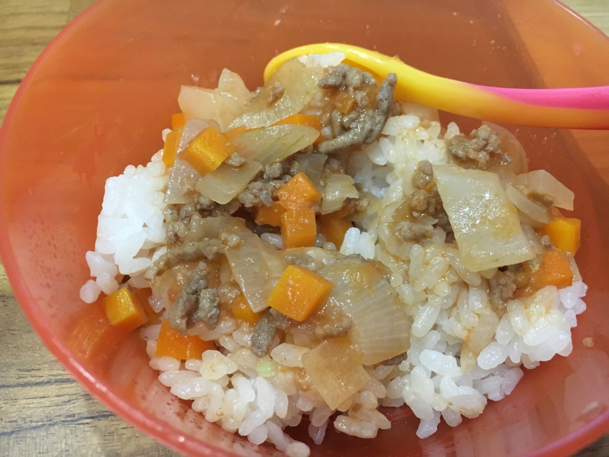 離乳食 完了期 ひき肉を使ってハヤシライス風 レシピ 作り方 By Kmama36 楽天レシピ 離乳食 完了期 ひき肉を使ってハヤシライス風 レシピ 作り方 By Kmama36 楽天レシピ