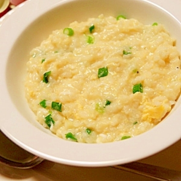 風邪気味の時にも 優しい味わい卵入りお粥 レシピ 作り方 By ホヌ Honu 楽天レシピ 風邪気味の時にも 優しい味わい卵入りお粥 レシピ 作り方 By ホヌ Honu 楽天レシピ
