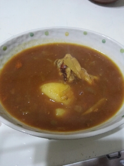 家にある野菜で作りました、旦那さんが美味しい美味しいと食べてました