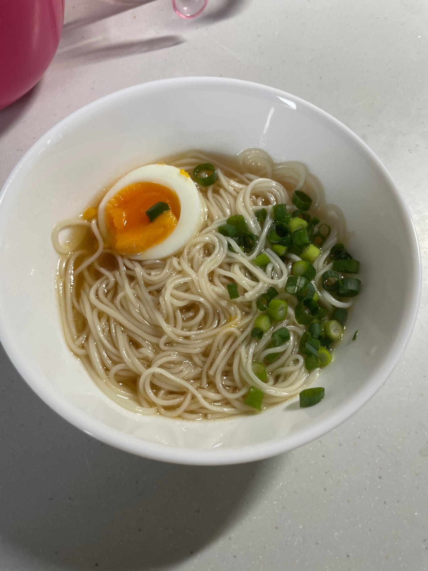 鶏ガラ素麺