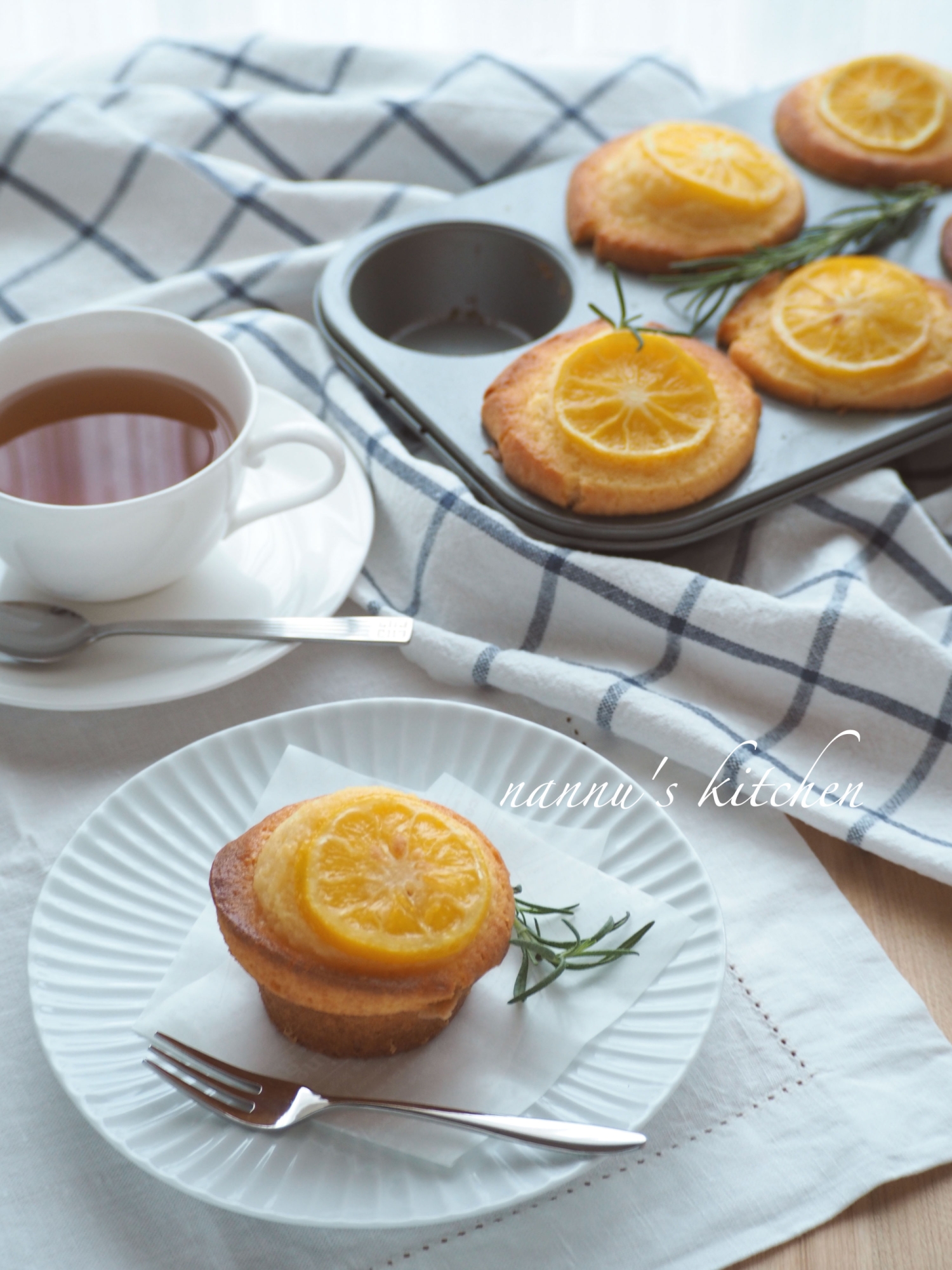 HMで簡単!甘酸っぱいマイヤーレモンマフィン