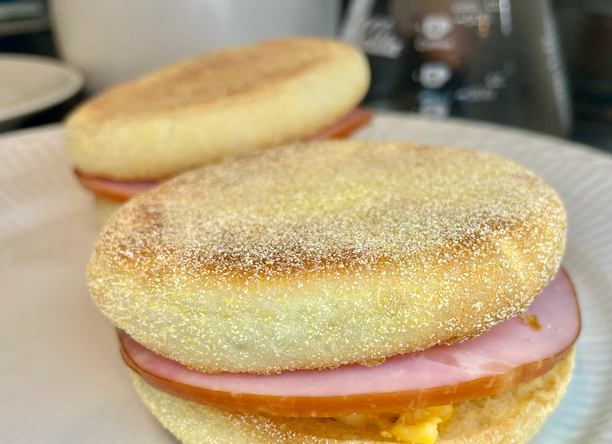 イングリッシュマフィンでおうちカフェ