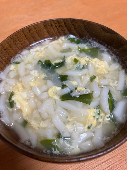 風邪の時はコレ！簡単フワフワあんかけ卵とじうどん