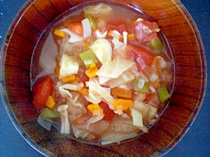健康的☆　野菜スープ