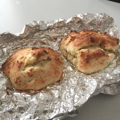 朝ごはん作りに！焼きすぎて焦げ目が強いですが、味は最高に美味しいです！また作ろうと思います( *˙˙*)