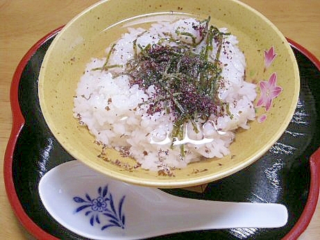 ゆかりのお茶漬け