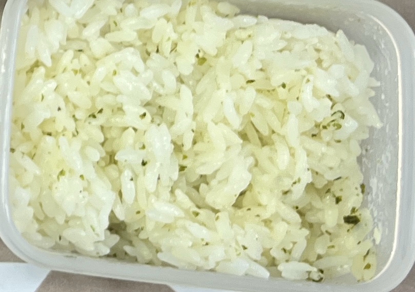 青のりと鶏がらのチャーハン