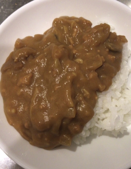 合い挽き肉カレー
