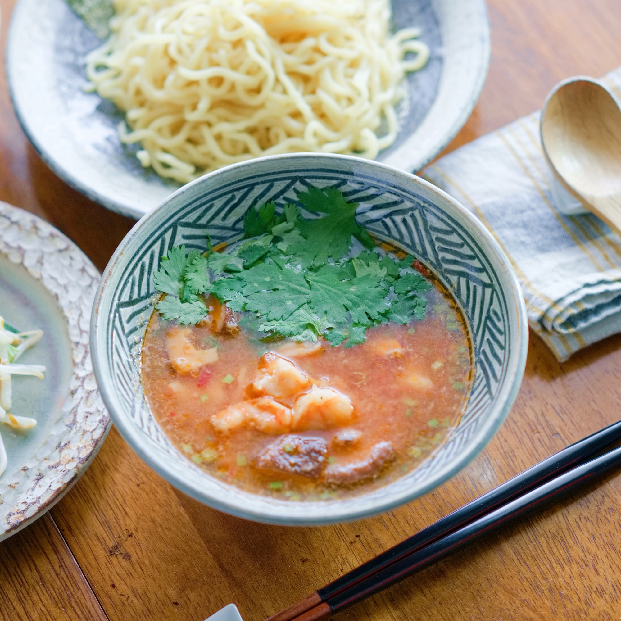 新味発見！トムヤムクンつけ麺