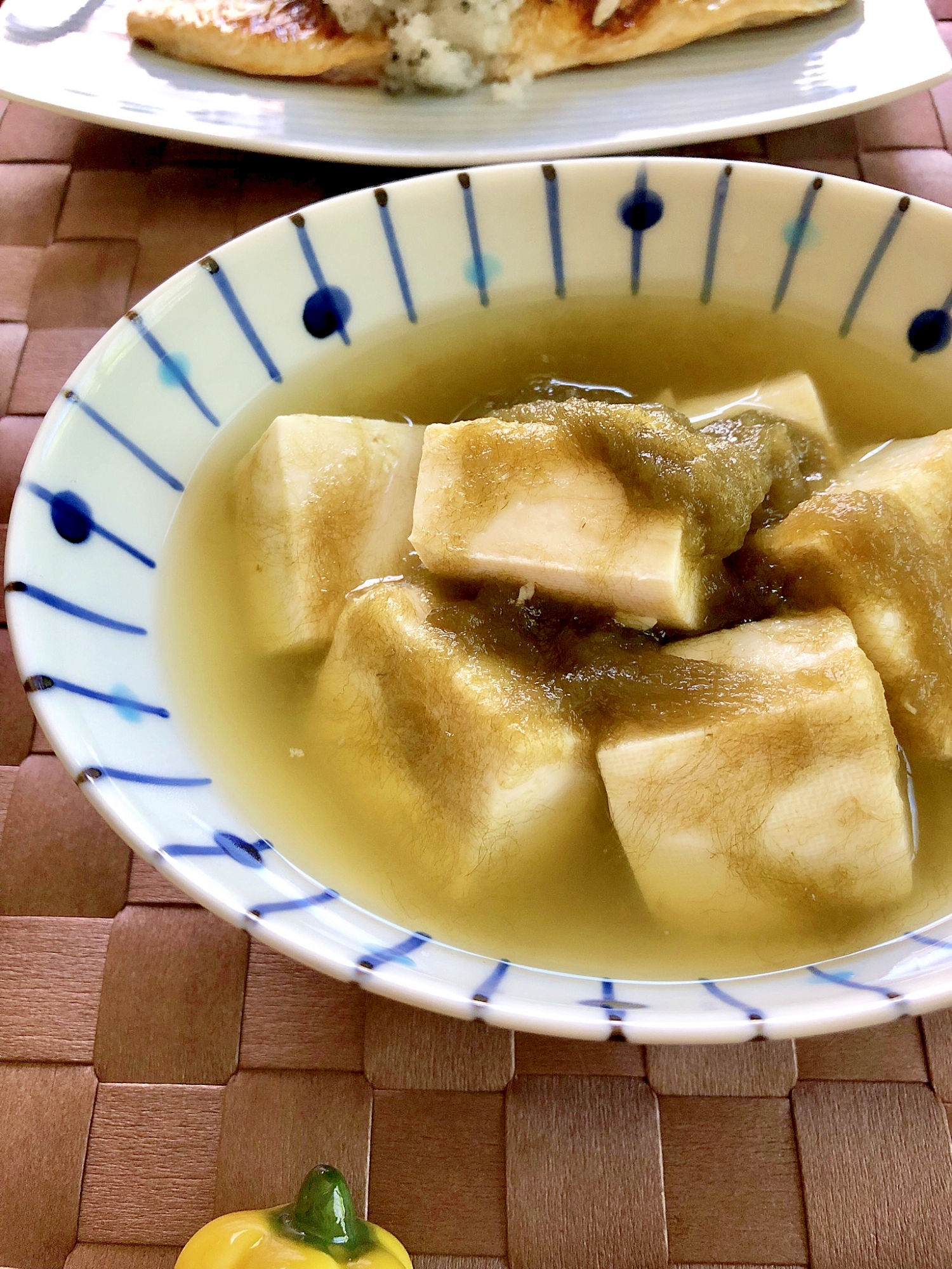 豆腐ととろろ昆布のだし煮○糖質オフ・ダイエット