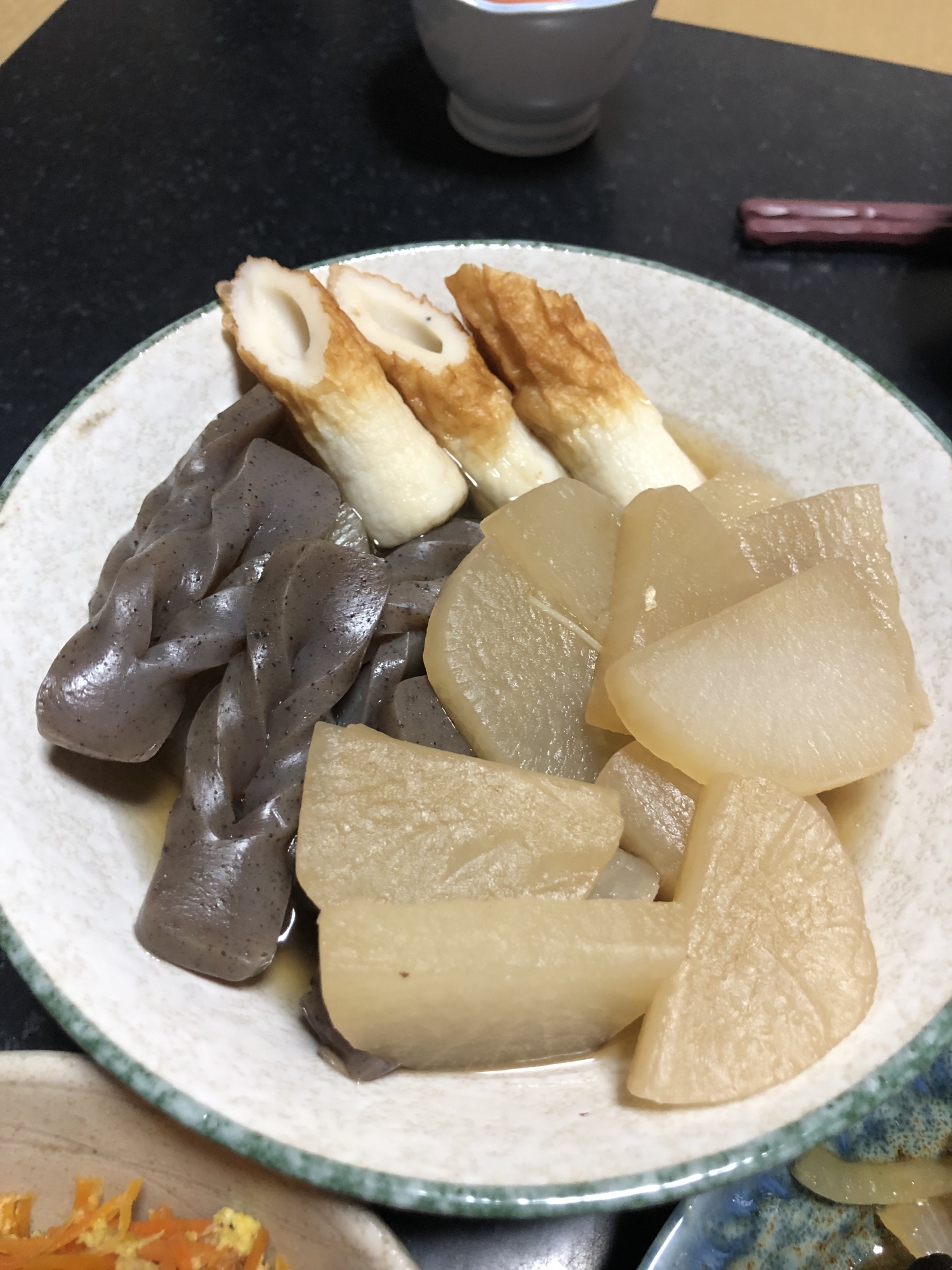 おでん風☆こんにゃくと大根の煮物