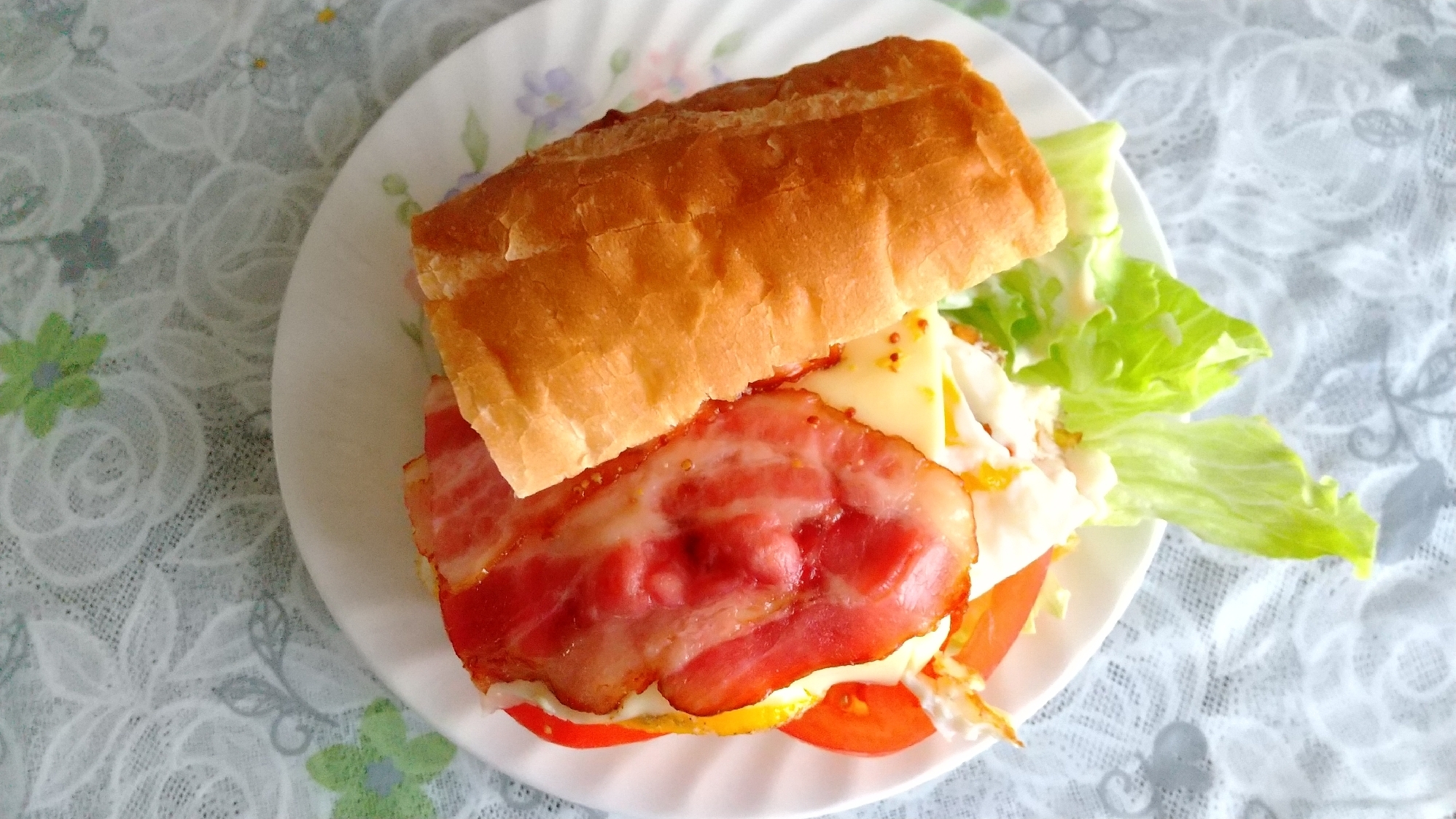 バゲットのサンドイッチ♪