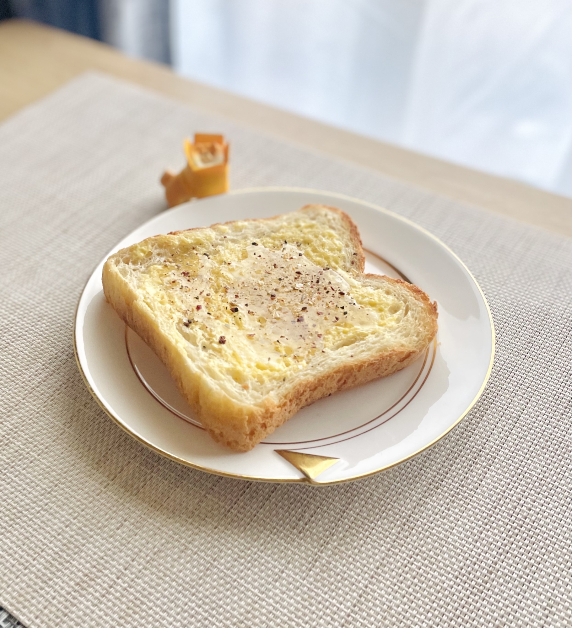 ハニーマヨトースト♡